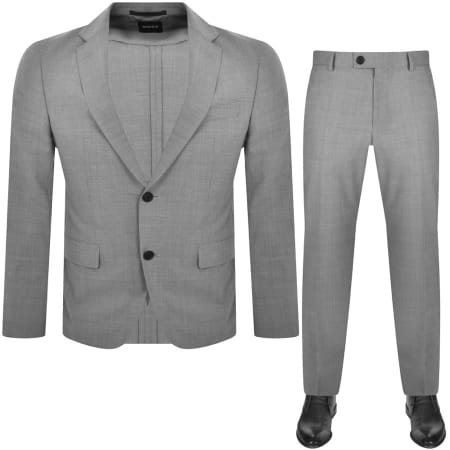 Product image for BOSS P Huge 2 Piece 242 Suit Silver