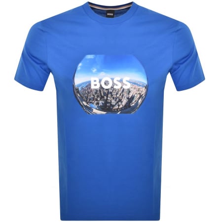 Product image for BOSS Tiburt 511 T Shirt Blue