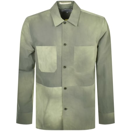 Product image for Norse Projects Ulrik Wave Dye Overshirt Green