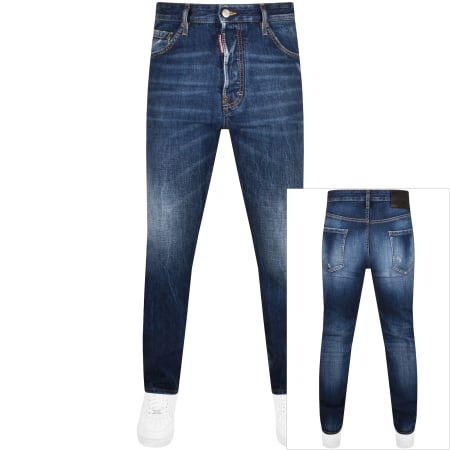 Product image for DSQUARED2 642 Regular Fit Jeans Blue
