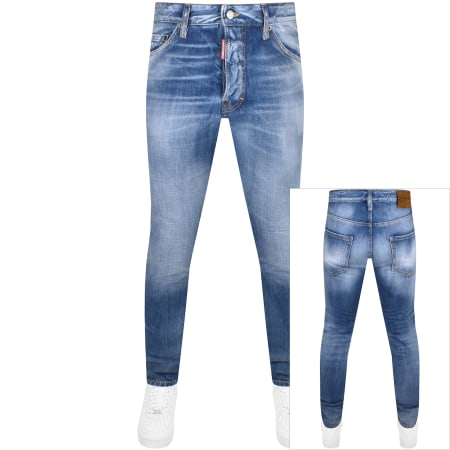 Product image for DSQUARED2 Cool Guy Slim Fit Jeans Blue