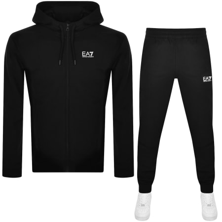 Product image for EA7 Emporio Armani Logo Tracksuit Black