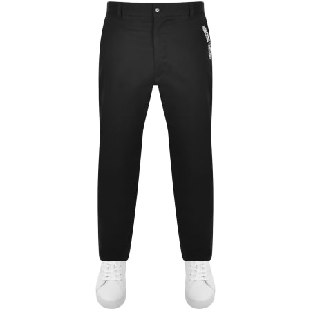 Product image for Moschino Cotton Gabardine Trousers Black