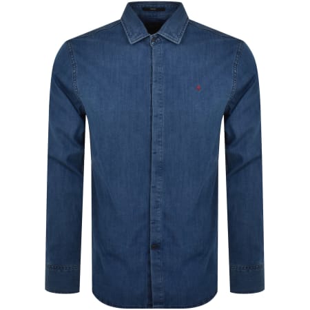 Product image for Replay Long Sleeved Shirt Blue