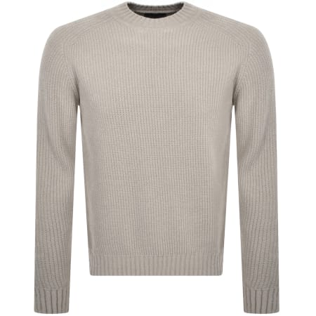 Product image for BOSS Amarson Knit Jumper Beige