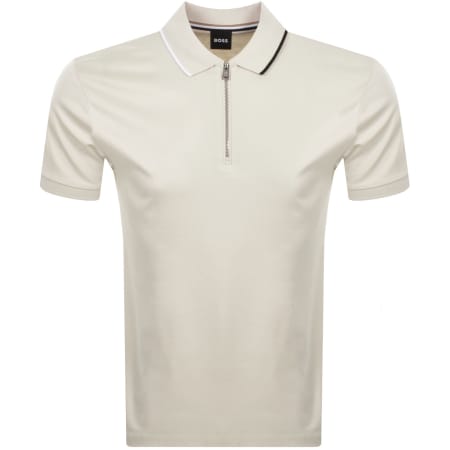 Product image for BOSS C Paras 30 Polo T Shirt Cream