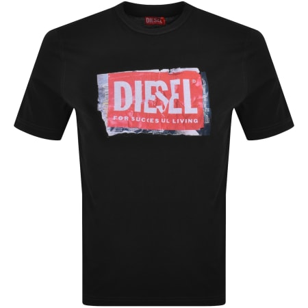 Product image for Diesel T Adjust Q6 T Shirt Black