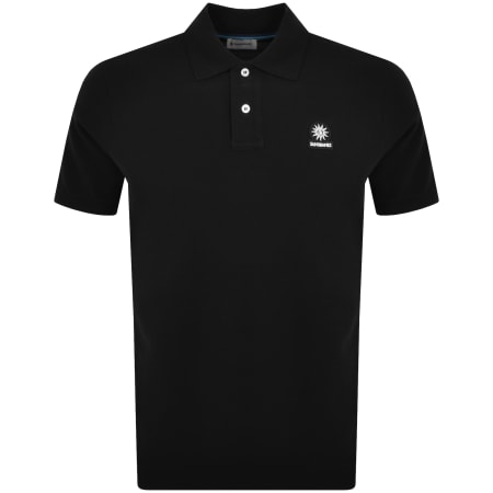 Product image for Sandbanks Badge Logo Polo T Shirt Black