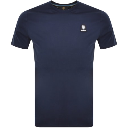 Product image for Sandbanks Badge Logo T Shirt Navy