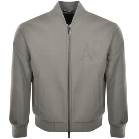 Product image for Armani Exchange Bomber Jacket Grey