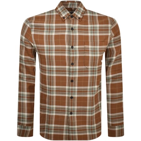Product image for Farah Marcelo Casual Fit Shirt Brown