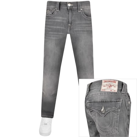 Product image for True Religion Ricky Flap Jeans Grey Wash