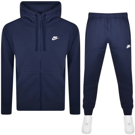 Product image for Nike Standard Fit Logo Tracksuit Navy