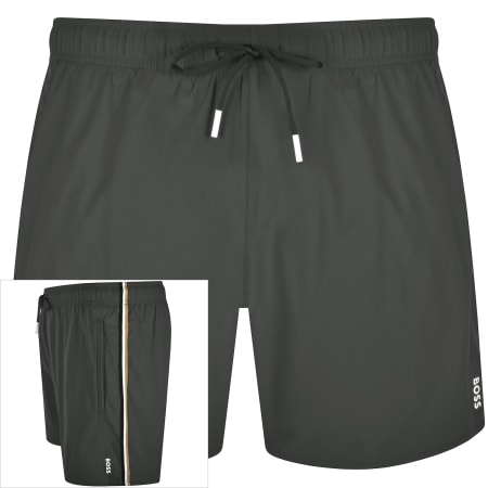 Product image for BOSS Iconic Swim Shorts Grey