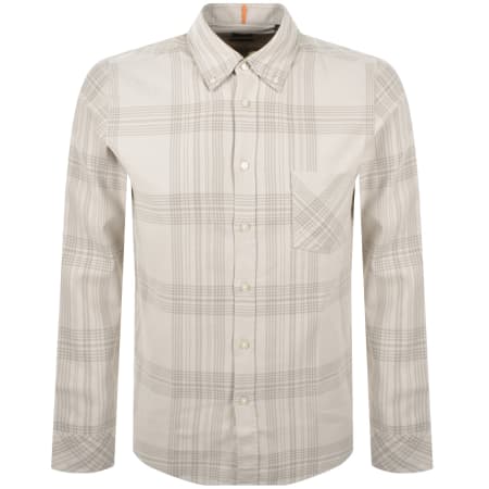 Product image for BOSS Rickert Regular Fit Shirt Light Beige