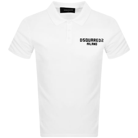 Product image for DSQUARED2 Polo T Shirt White