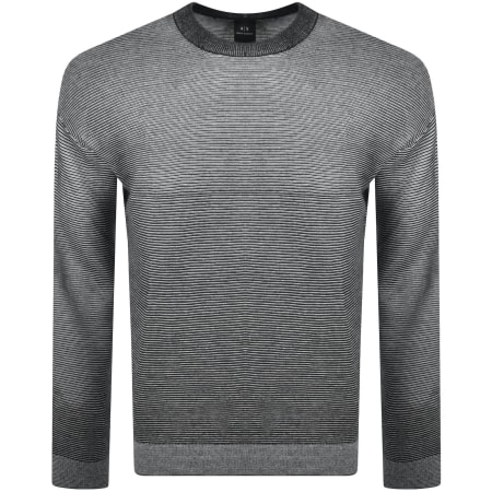 Product image for Armani Exchange Logo Sweatshirt Navy