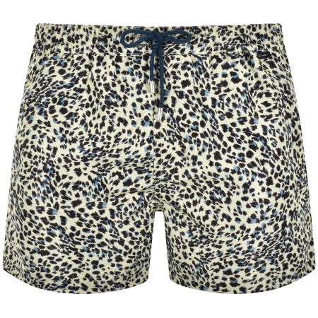 Product image for Paul Smith Leopard Swim Shorts Yellow