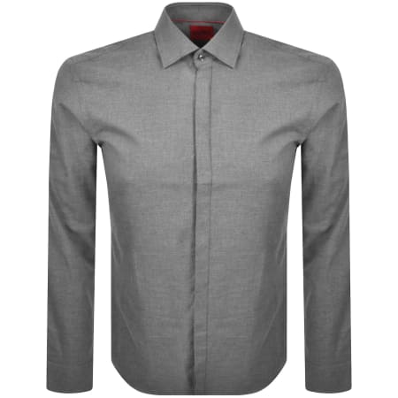 Product image for HUGO Slim Fit Kenno Shirt Grey