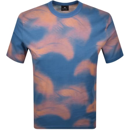 Product image for Paul Smith Casual Fit T Shirt Blue