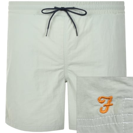 Product image for Farah Colbert Plain Swim Shorts Grove Green