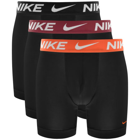 Product image for Nike Essential Micro 3 Pack Boxer Briefs Black