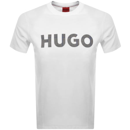 Product image for HUGO Dulivio T Shirt White