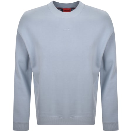 Product image for HUGO Dapocrew Regular Fit Sweatshirt Blue