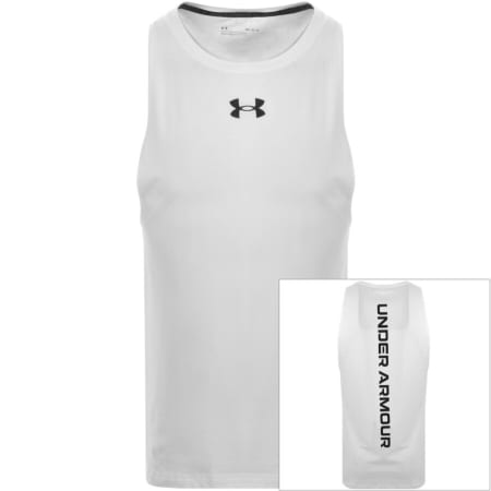 Product image for Under Armour Baseline Cotton Vest White