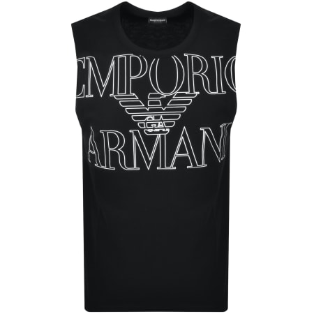 Product image for Emporio Armani Logo Vest Black
