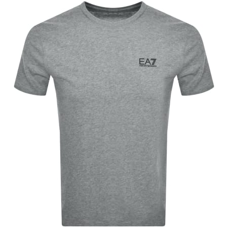 Product image for EA7 Emporio Armani Logo T Shirt Grey