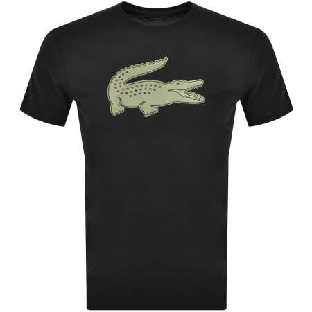 Product image for Lacoste Sport Crew Neck T Shirt Black