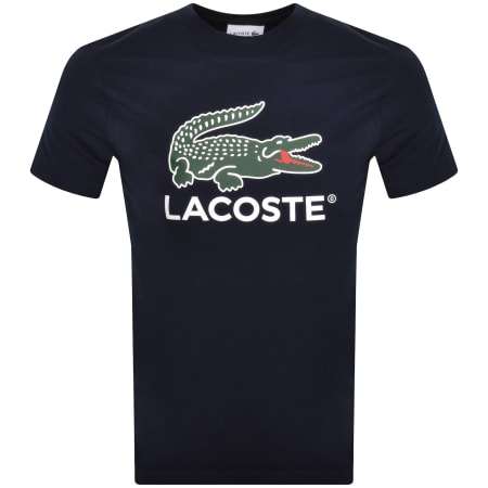 Product image for Lacoste Logo T Shirt Navy