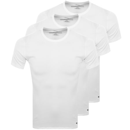 Product image for Calvin Klein 3 Pack T Shirts White