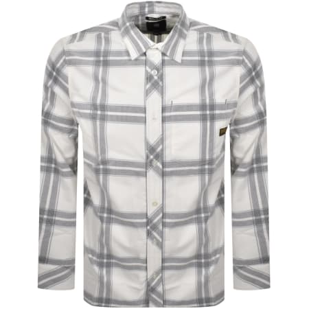 Product image for G-Star Corduroy Check Shirt Off White
