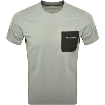 Product image for Columbia Hike Crew Neck T Shirt Green