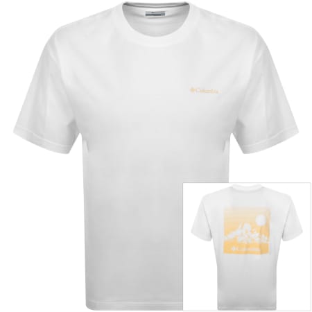 Product image for Columbia Black Butte Graphic T Shirt White