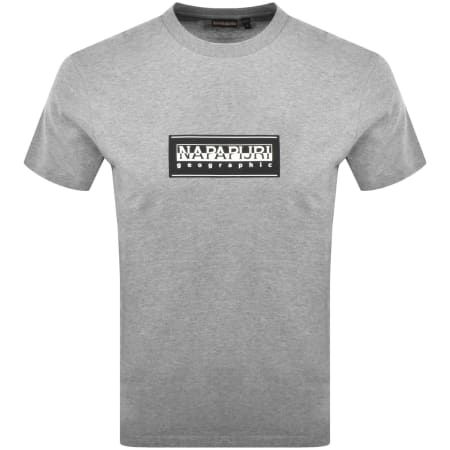Product image for Napapijri S Box T Shirt Grey