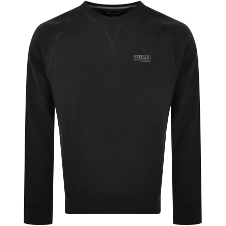 Product image for Barbour International Crew Neck Sweatshirt Black
