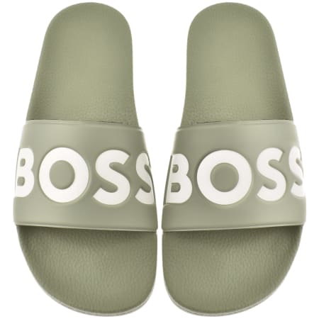 Product image for BOSS Aryeh Sliders Medium Green