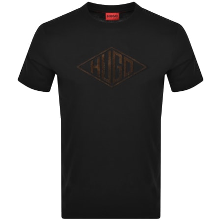 Product image for HUGO Dalendi T Shirt Black
