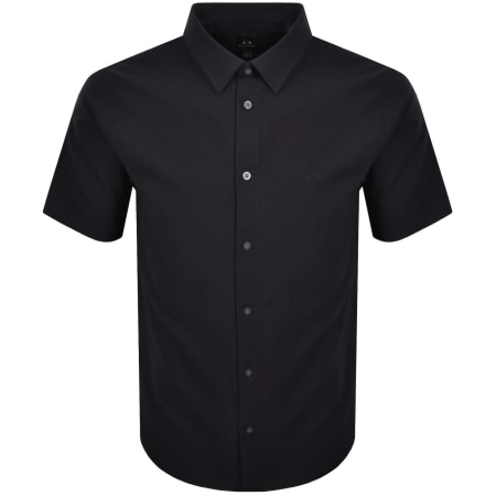 Product image for Armani Exchange Textured Shirt Deep Navy