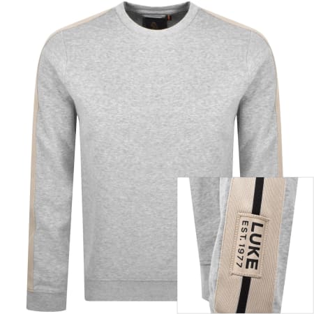 Product image for Luke 1977 Massachusetts Sweatshirt Grey