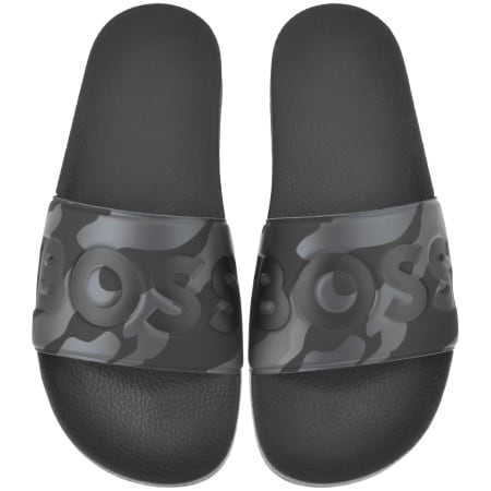 Product image for BOSS Aryeh Sliders Grey