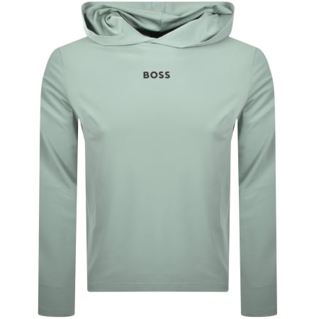 Product image for BOSS Scott Lightweight Hoodie Green
