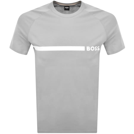Product image for BOSS Slim Fit T Shirt Grey