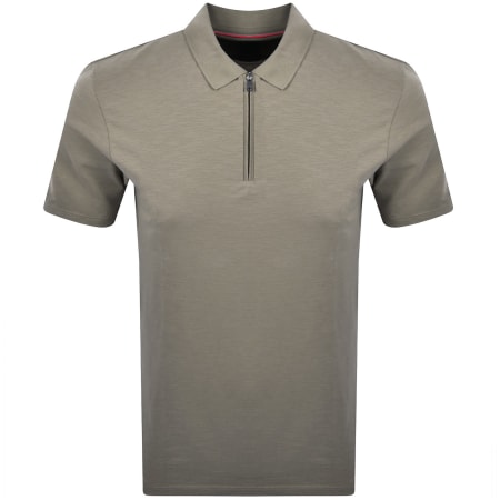 Product image for HUGO Dekok233 Polo T Shirt Brown