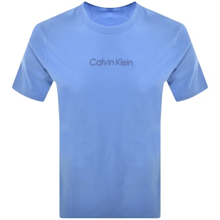 Product image for Calvin Klein Lounge Crew Neck T Shirt Blue