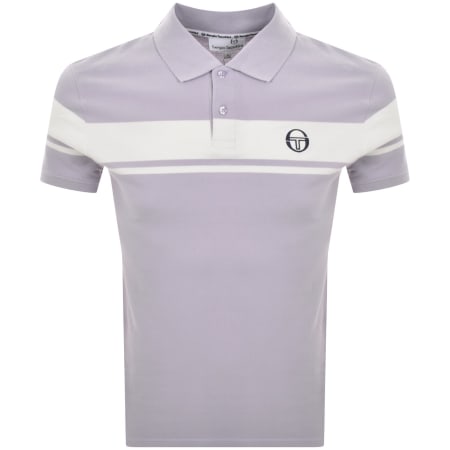 Product image for Sergio Tacchini Young Line Polo T Shirt Thistle