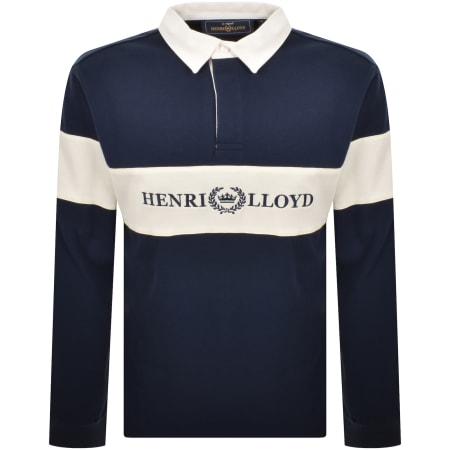 Product image for Henri Lloyd Voyager Rugby Polo Navy